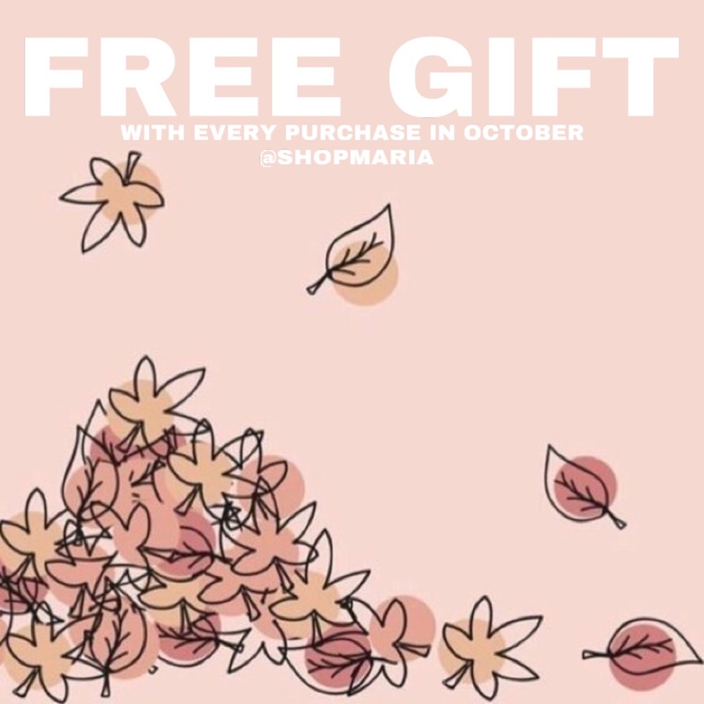 FREE GIFT | @SHOPMARIA